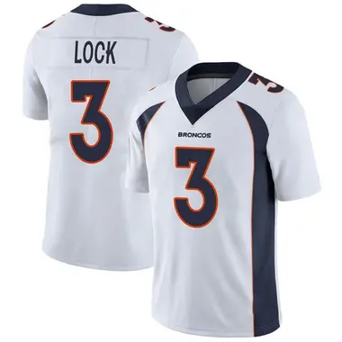 Drew Lock Denver Broncos Nike Player Name & Number T-Shirt - Orange