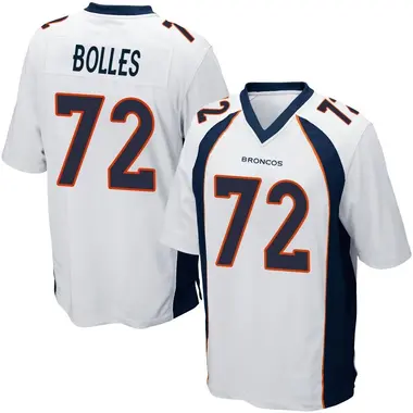 Nike Men's Nike Garett Bolles Orange Denver Broncos Game Jersey