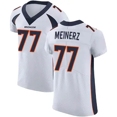 Women's Nike Quinn Meinerz Orange Denver Broncos Game Jersey Size: Medium